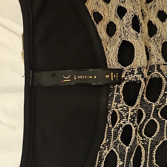 Black and biege tunic iC by Connie K - Picture 4 of 5